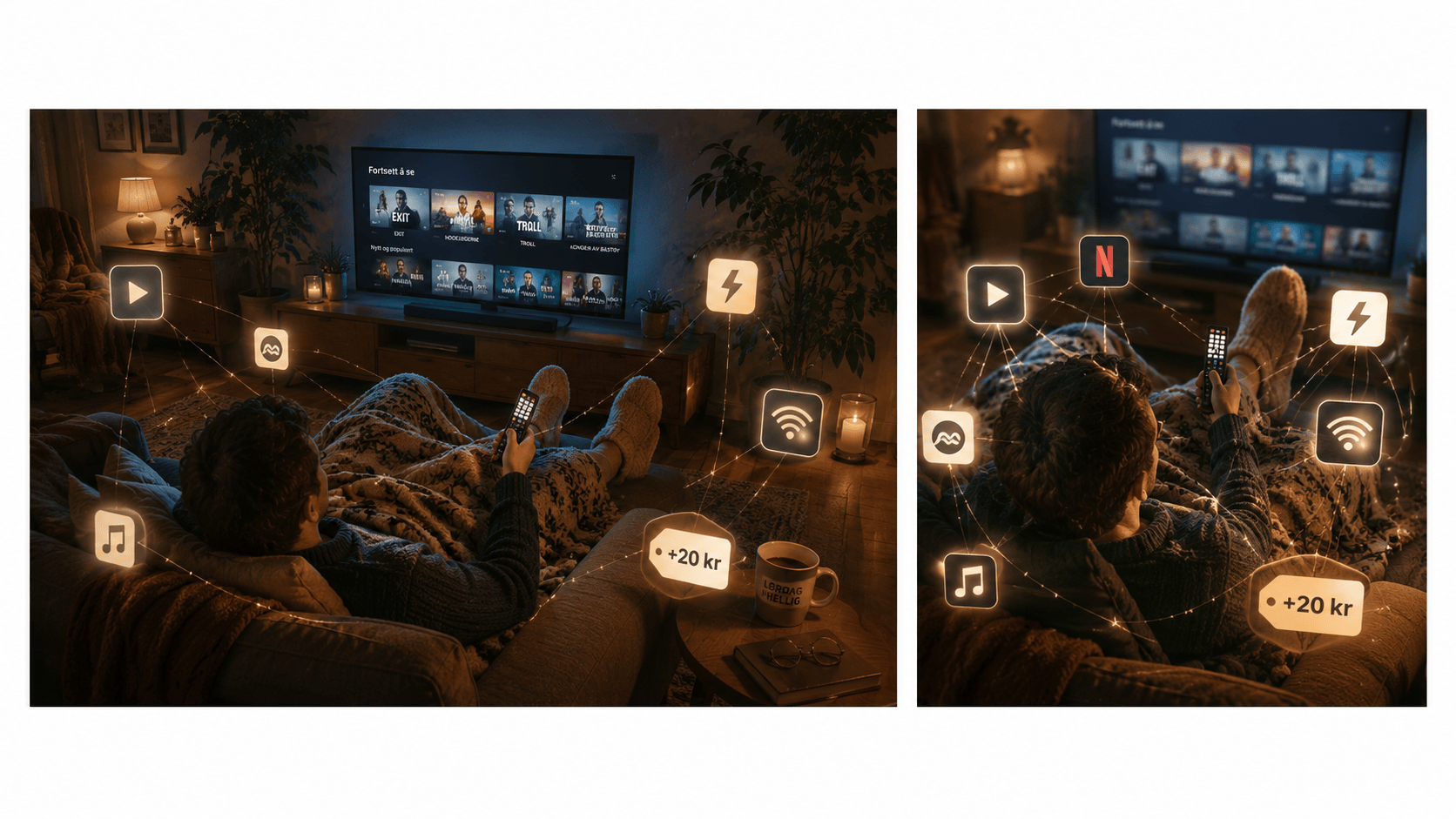 Netflix skrur opp prisen, og staten lover deg «billig» strøm